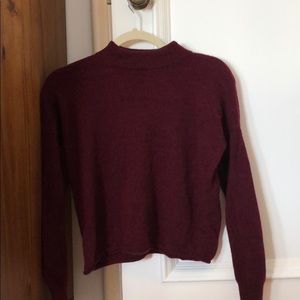 Madewell Mock Neck Cashmere Sweater